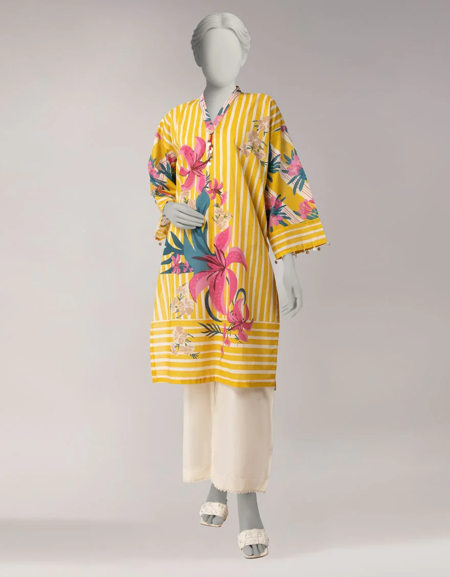 Junaid Jamshaid JSU26963U Peach Spring Lawn 2026