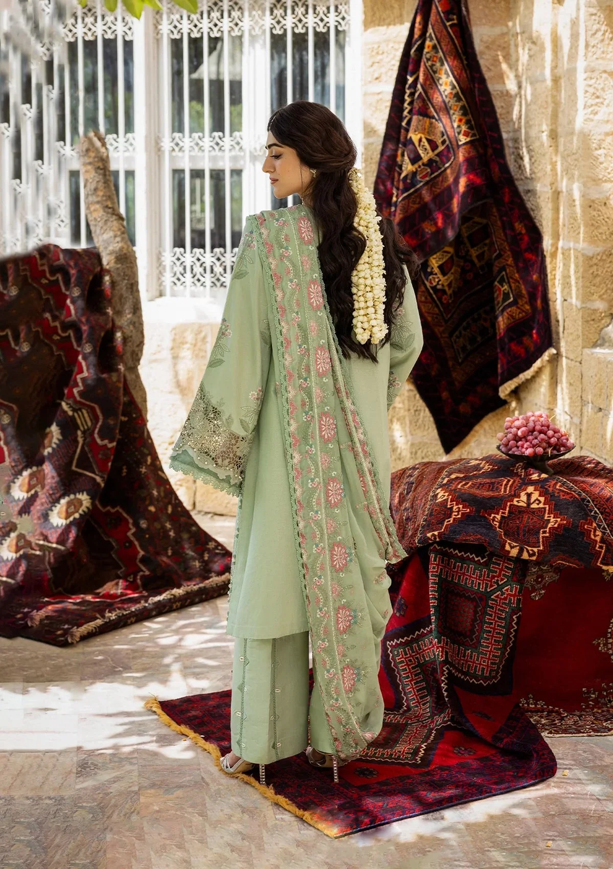 Kahf Premium KKH-01 Primrose Winter Karandi Collection 2025 - Image 2