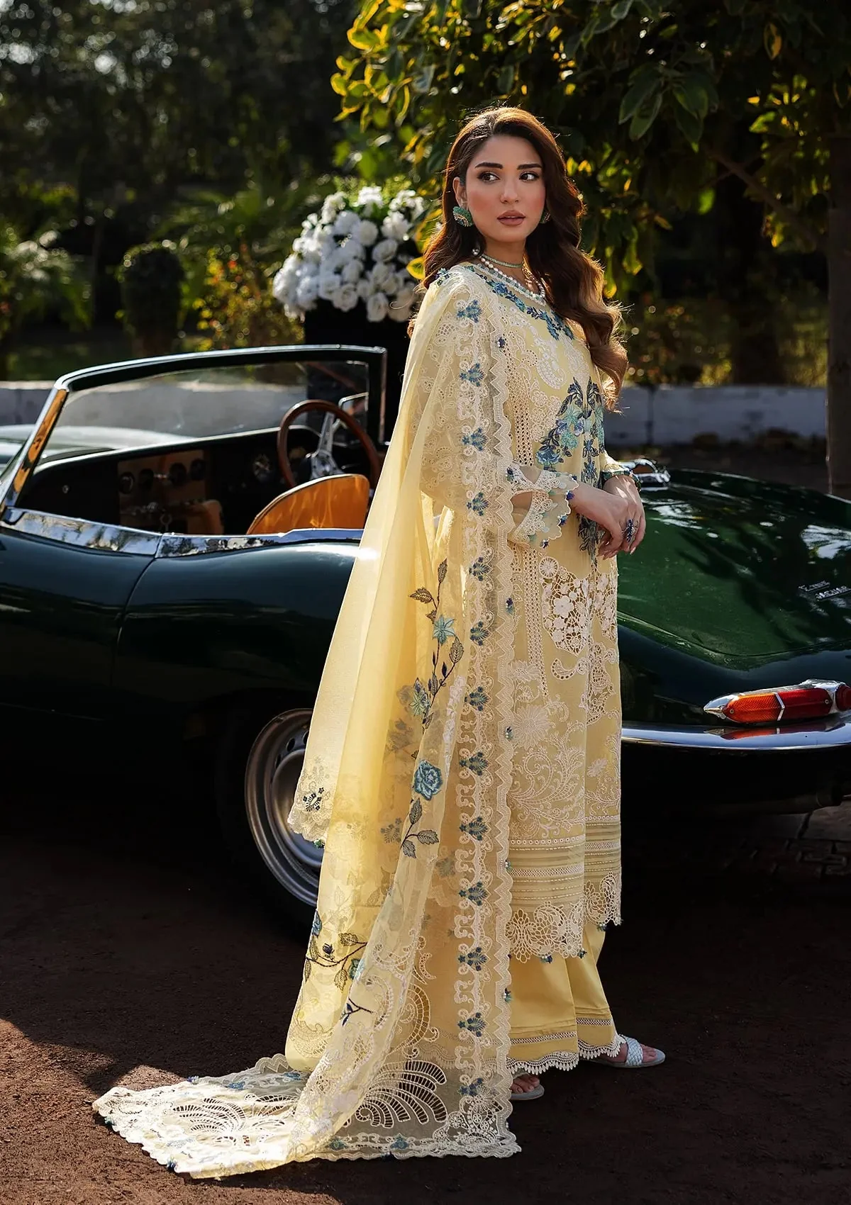 Kahf Premium KLR-03 Sashain Luxury Lawn Collection 2025 - Image 2