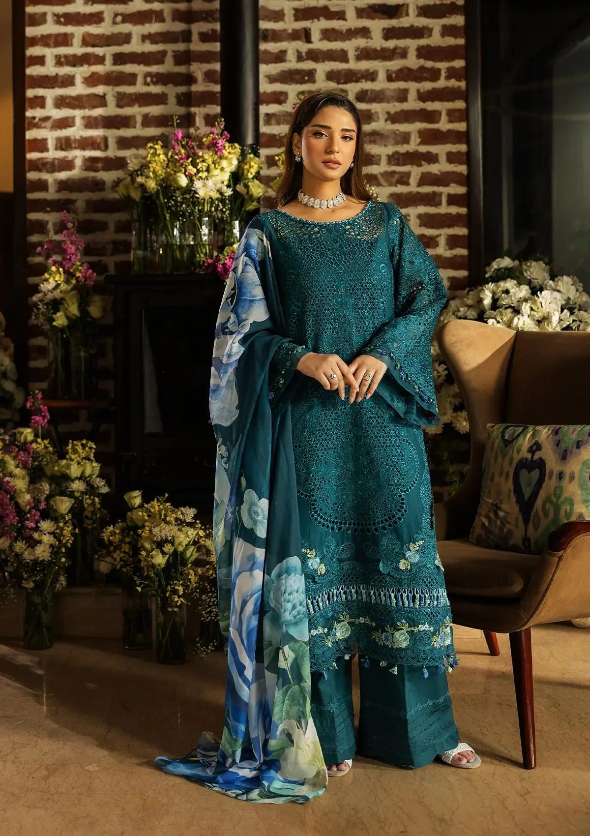 Kahf Premium KLR-06 Whimsy Luxury Lawn Collection 2025
