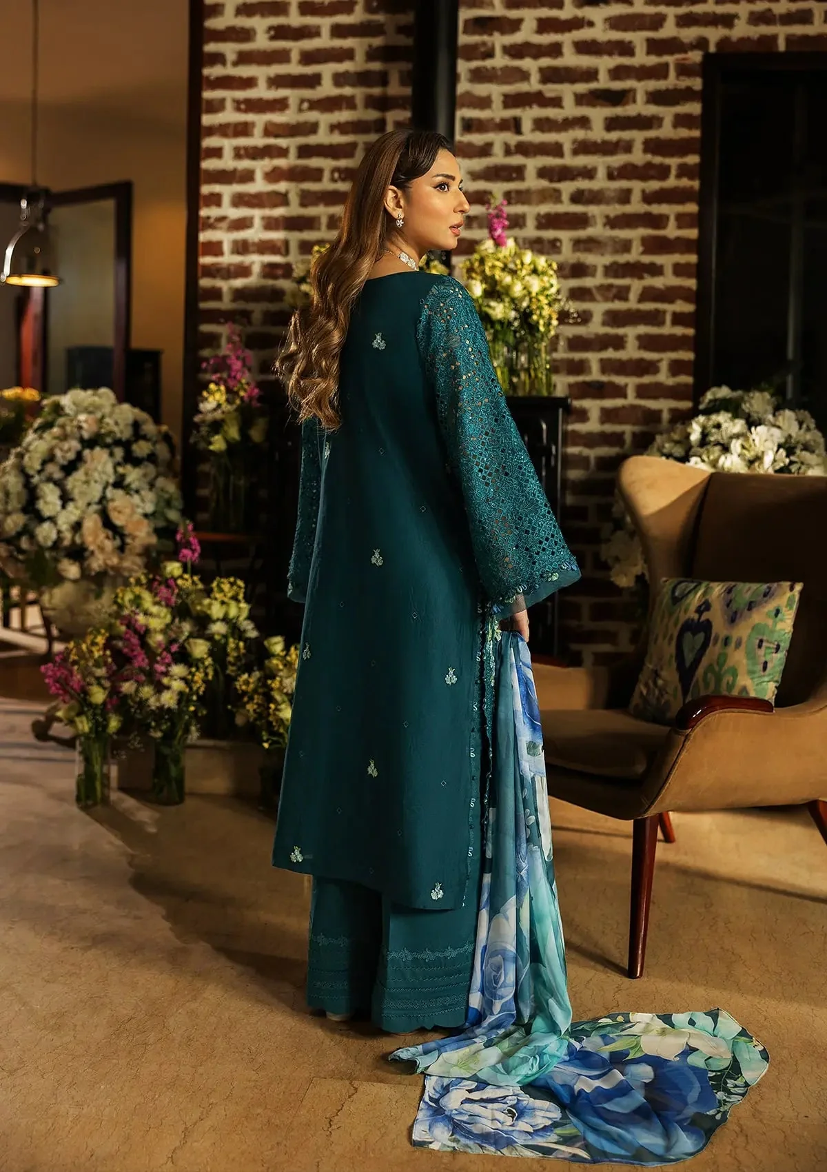 Kahf Premium KLR-06 Whimsy Luxury Lawn Collection 2025 - Image 2