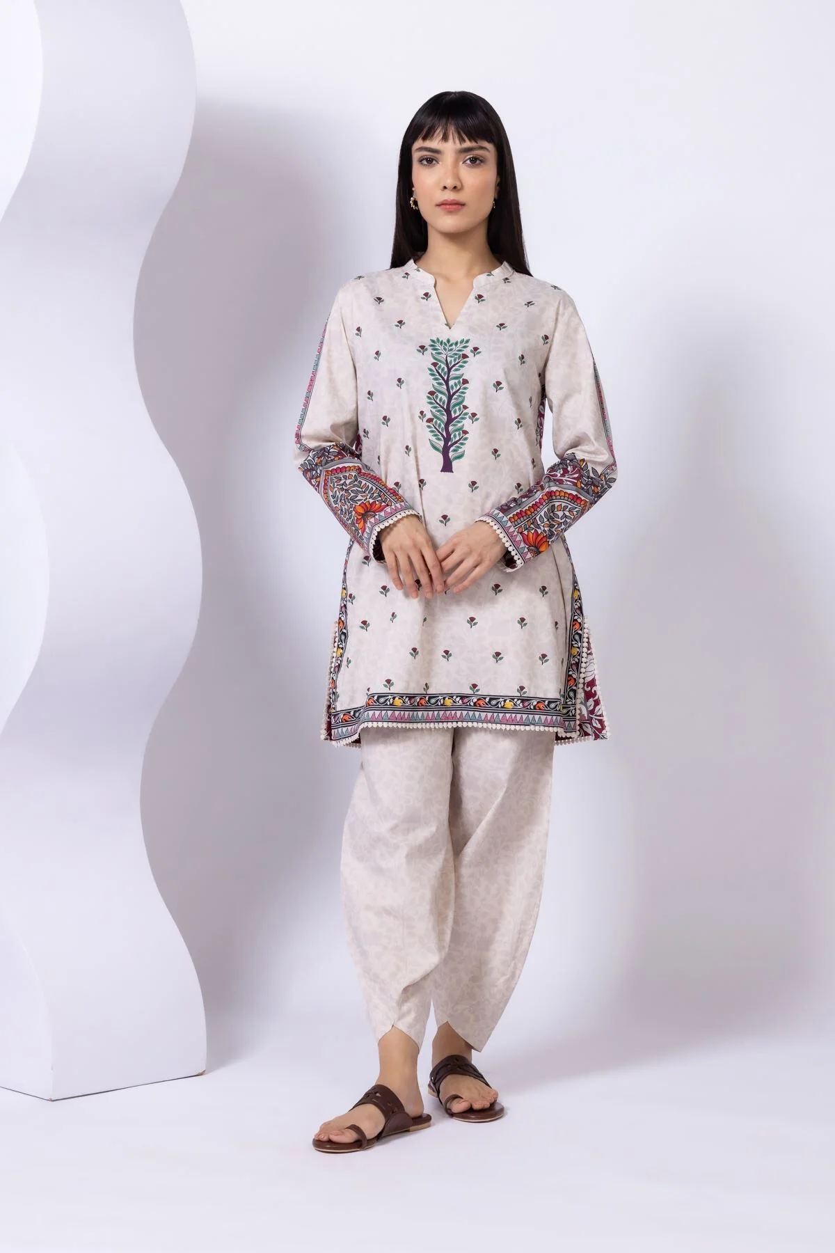 Khaadi 25-01E12-02TA-VG Rooted Rhythm 2025