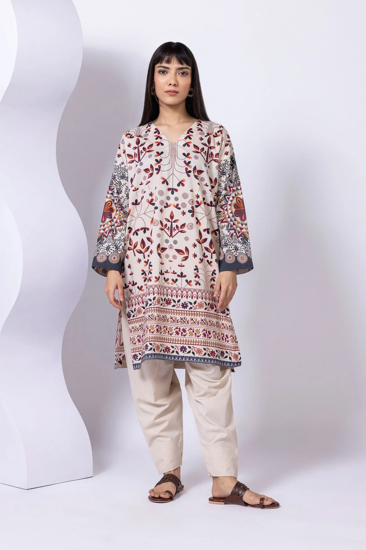 Khaadi 25-01E12-04TA-VG Rooted Rhythm 2025