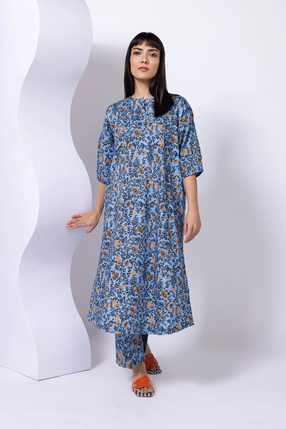 Khaadi 25-01E12-07TB-VG Rooted Rhythm 2025