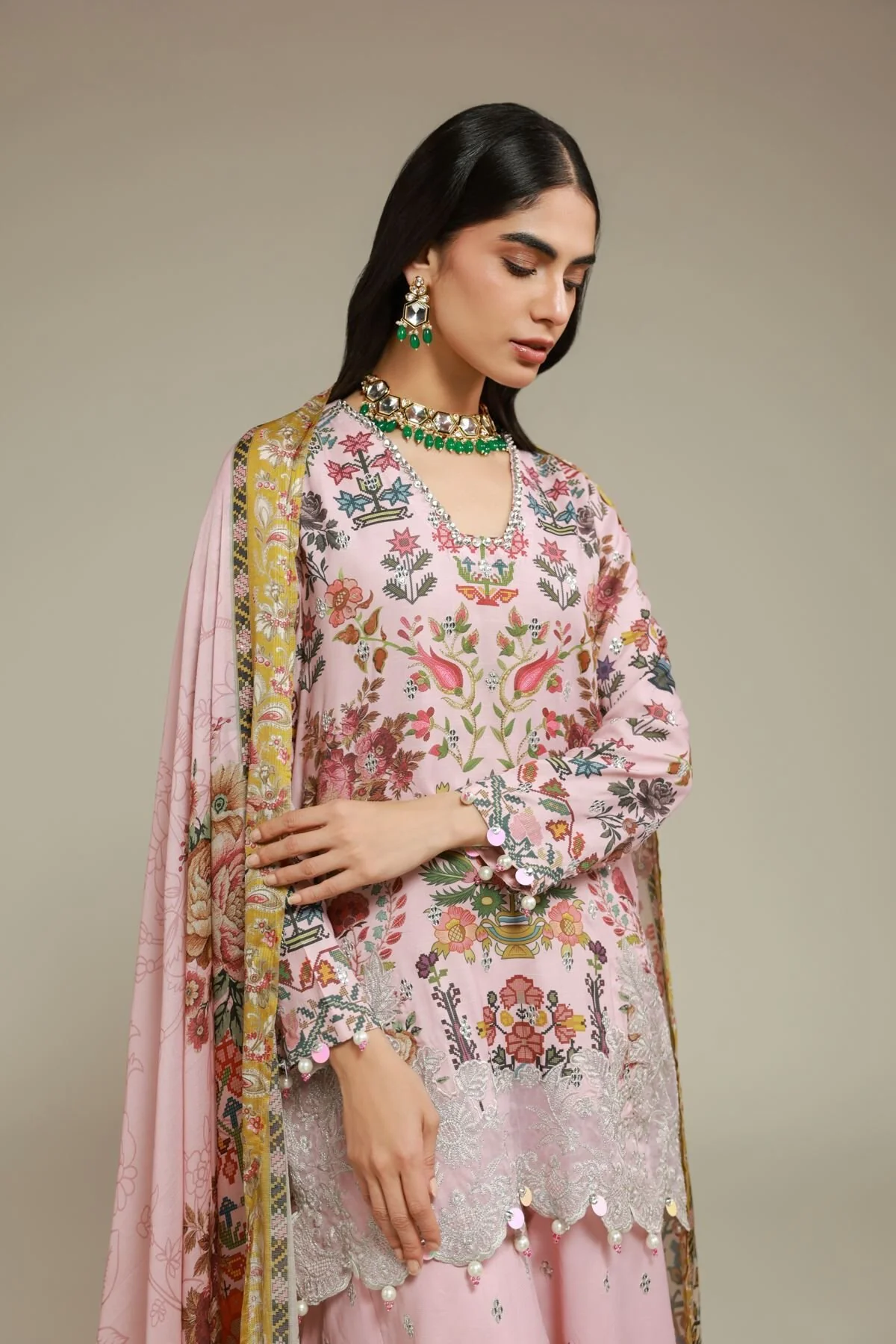 Khaadi 25-11-12S3-01TA Khaas Festive Edit 2025 - Image 2