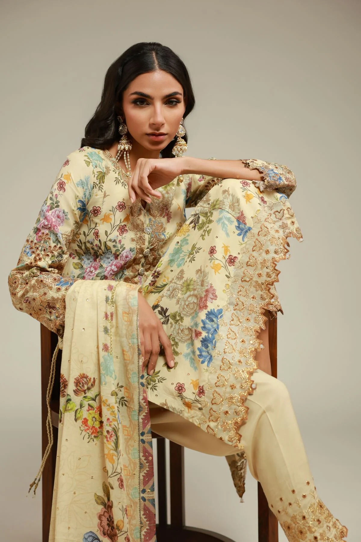 Khaadi 25-11-12S3-10TA Khaas Festive Edit 2025 - Image 2