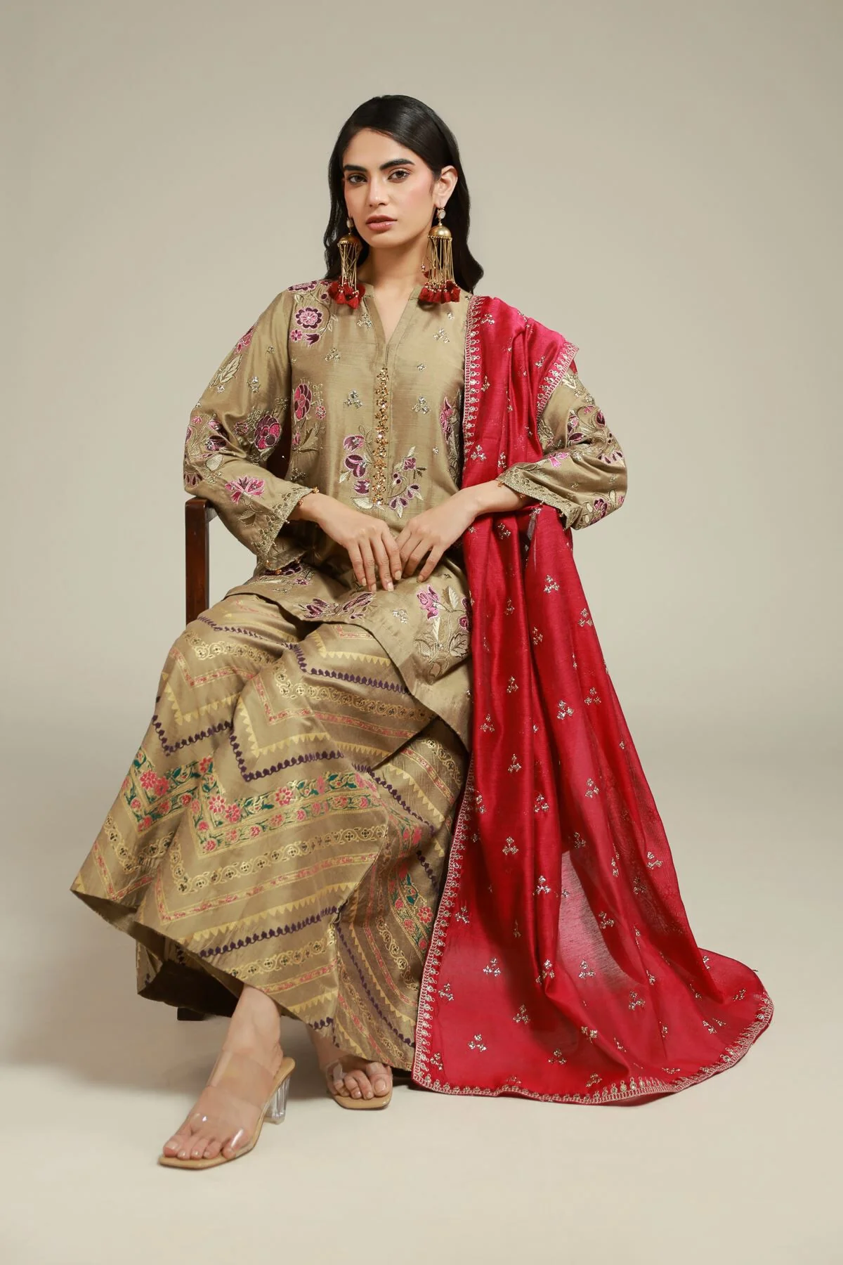 Khaadi 25-11-12S5-07TA Khaas Festive Edit 2025