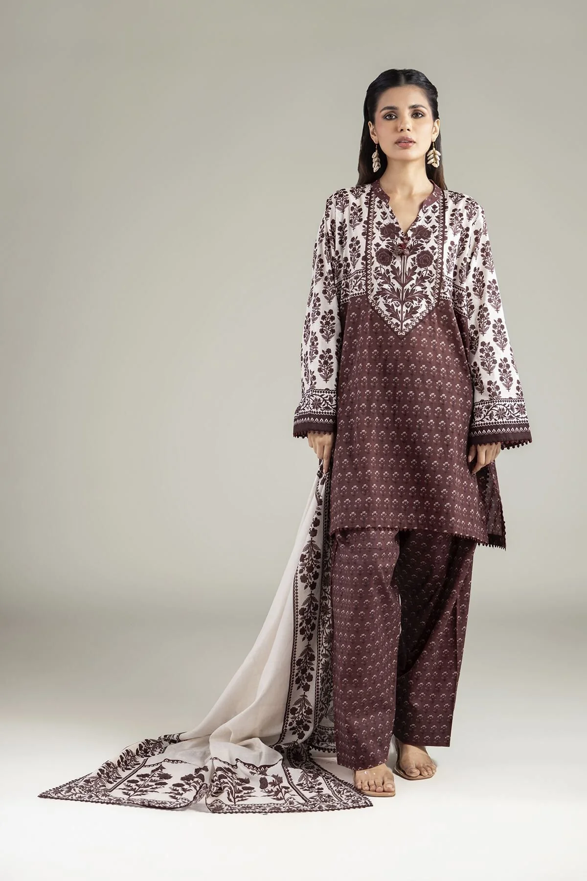 Khaadi A11-26-101FI2 Lawn Collection 2026