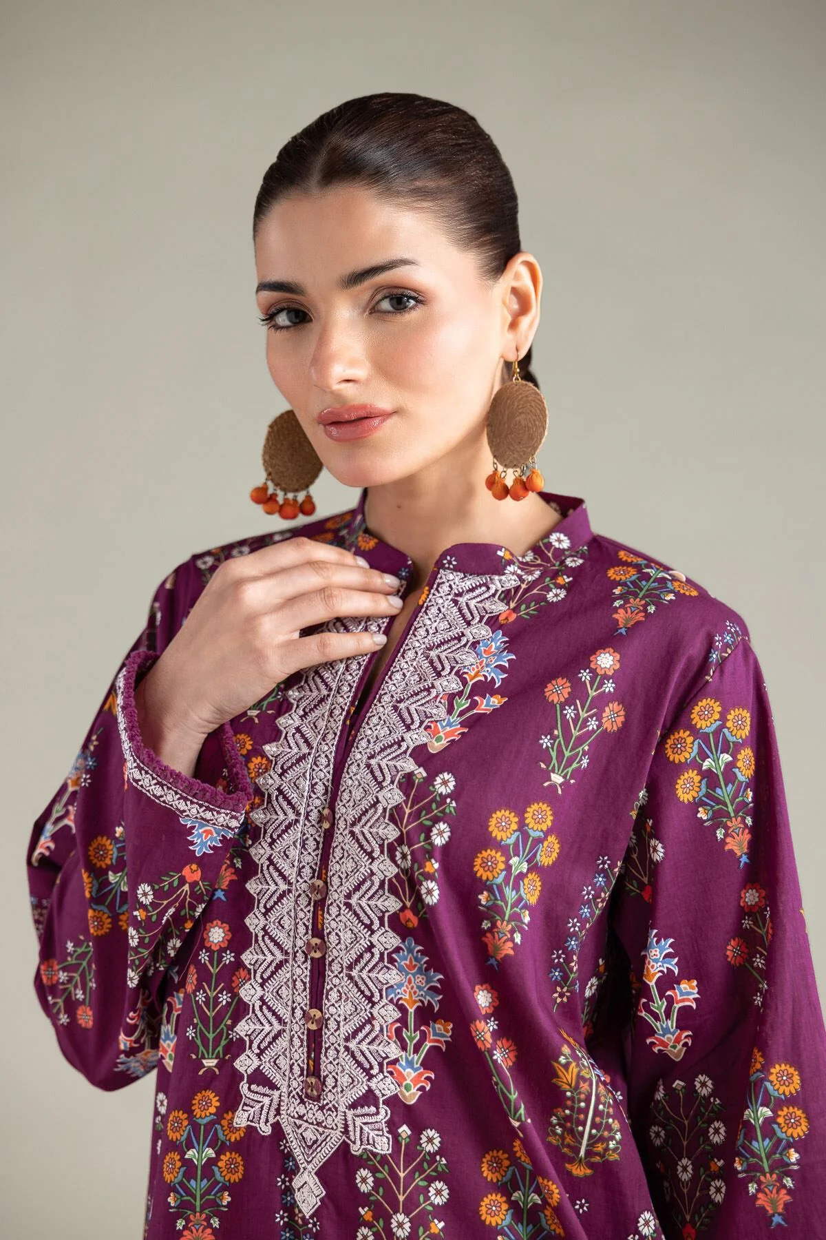 Khaadi A11-26-107FG1 Lawn Collection 2026 - Image 2