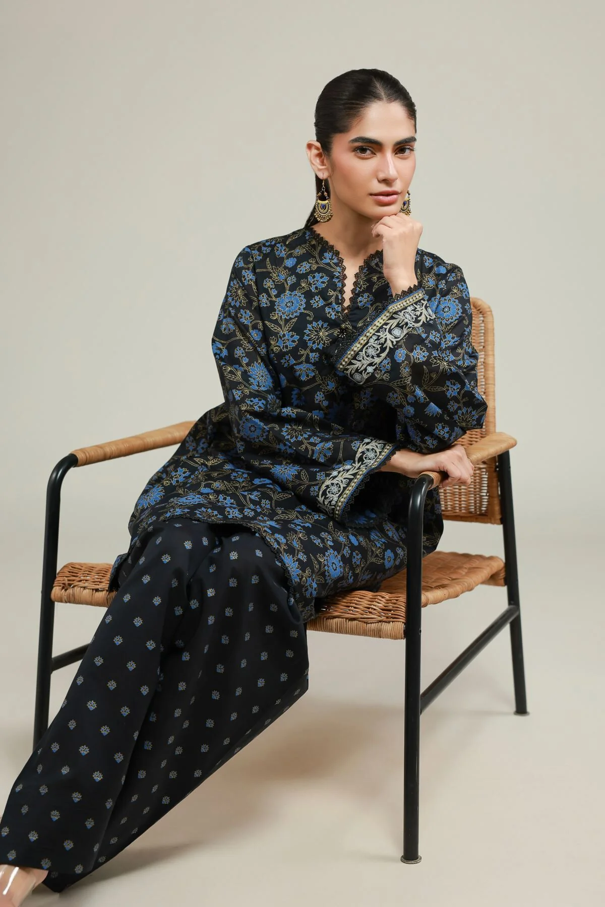 Khaadi A112-26-111EA1 Lawn Collection 2026 - Image 2