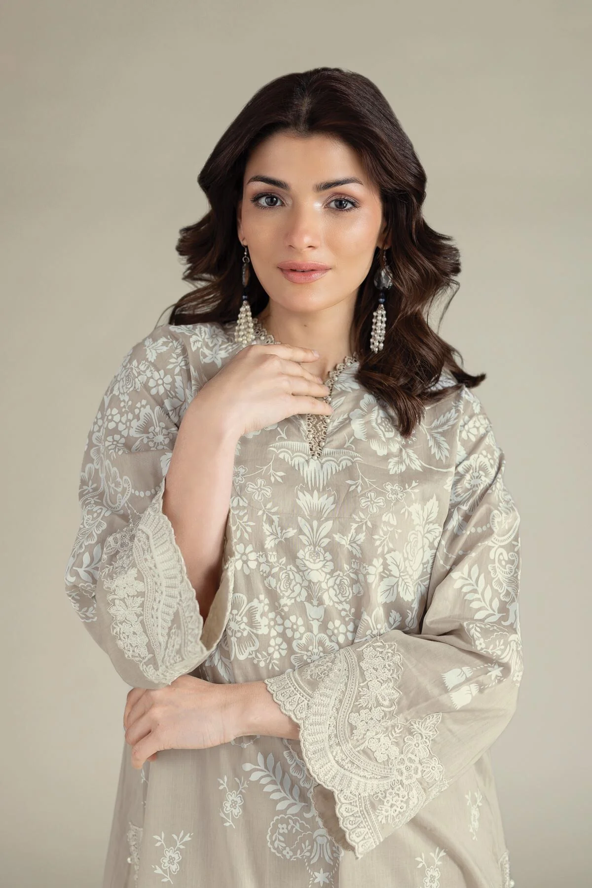Khaadi A112-26-113EB1 Lawn Collection 2026 - Image 2