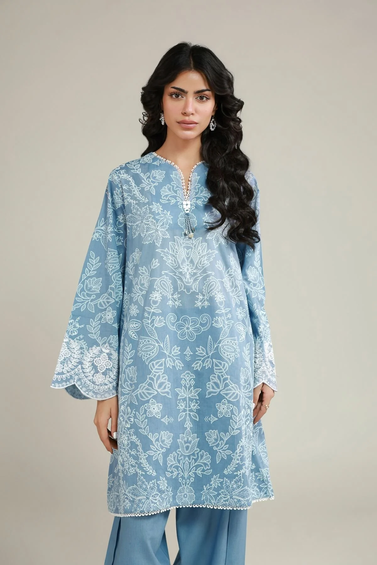 Khaadi A112-26-116EG2 Lawn Collection 2026 - Image 2