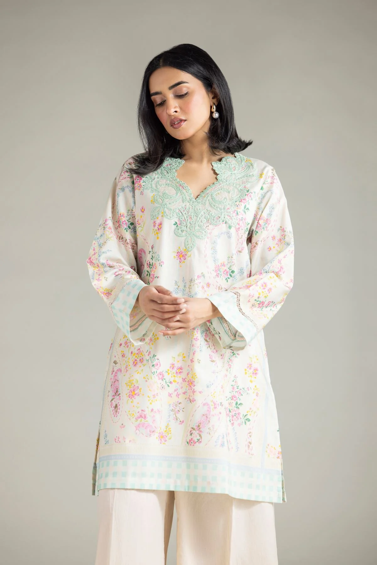 Khaadi A112-26-120ED1 Lawn Collection 2026 - Image 2