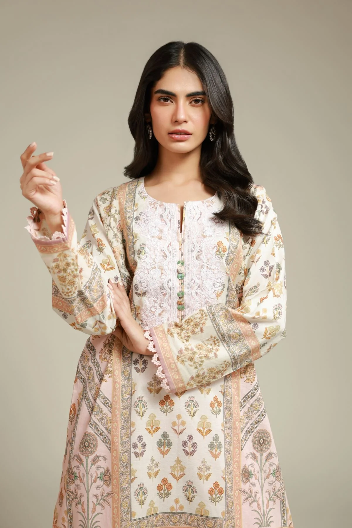 Khaadi A112-26-124ED2 Lawn Collection 2026 - Image 2