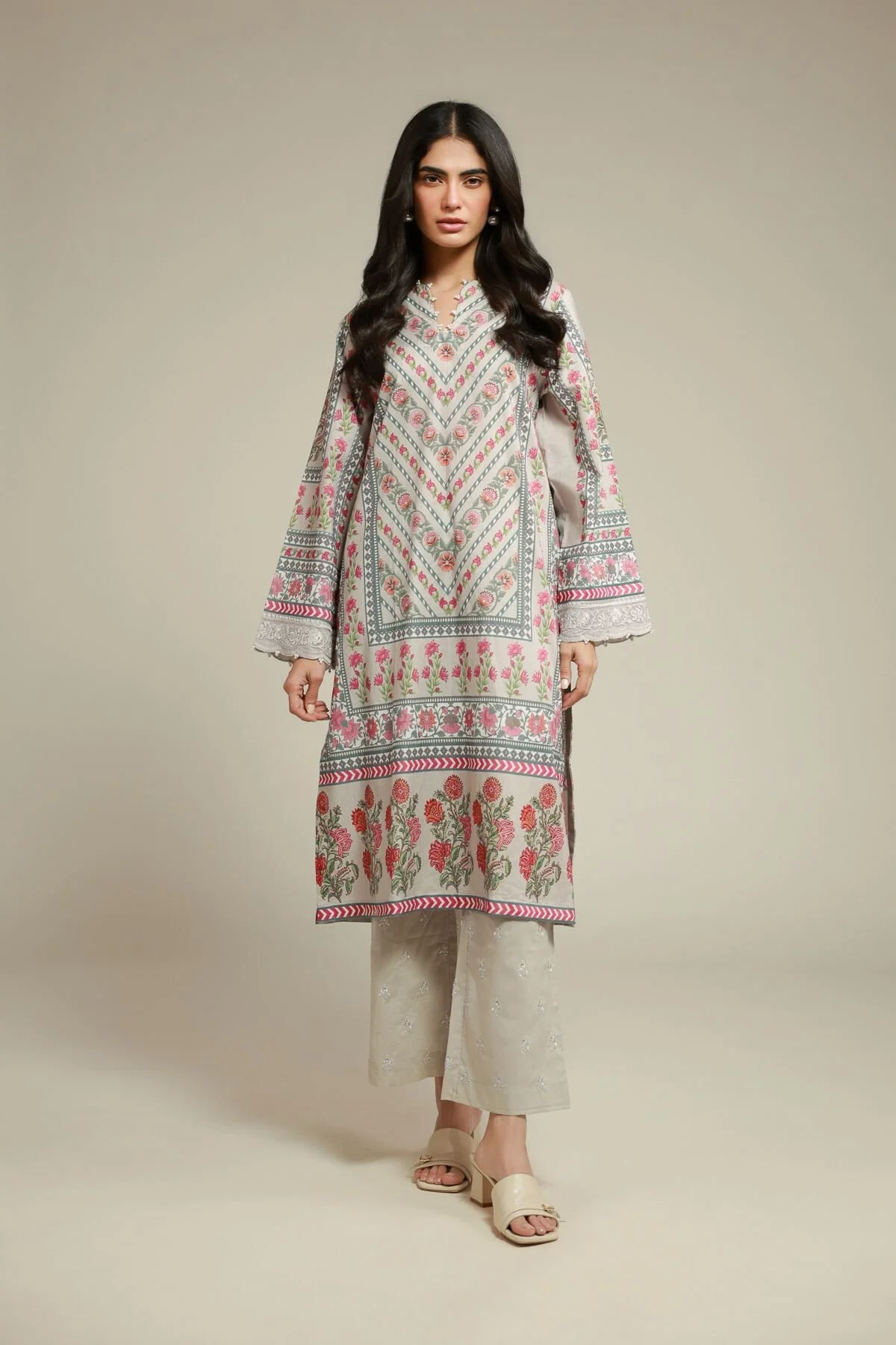Khaadi A112-26-124EH1 Lawn Collection 2026