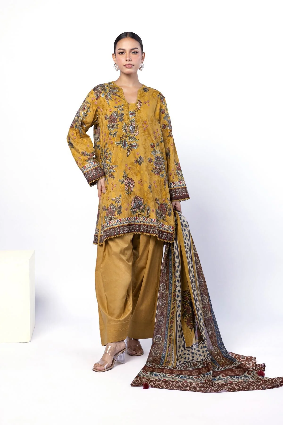 Khaadi A22-26-101FI-VG_MULTI Fabrics First Bloom 2026