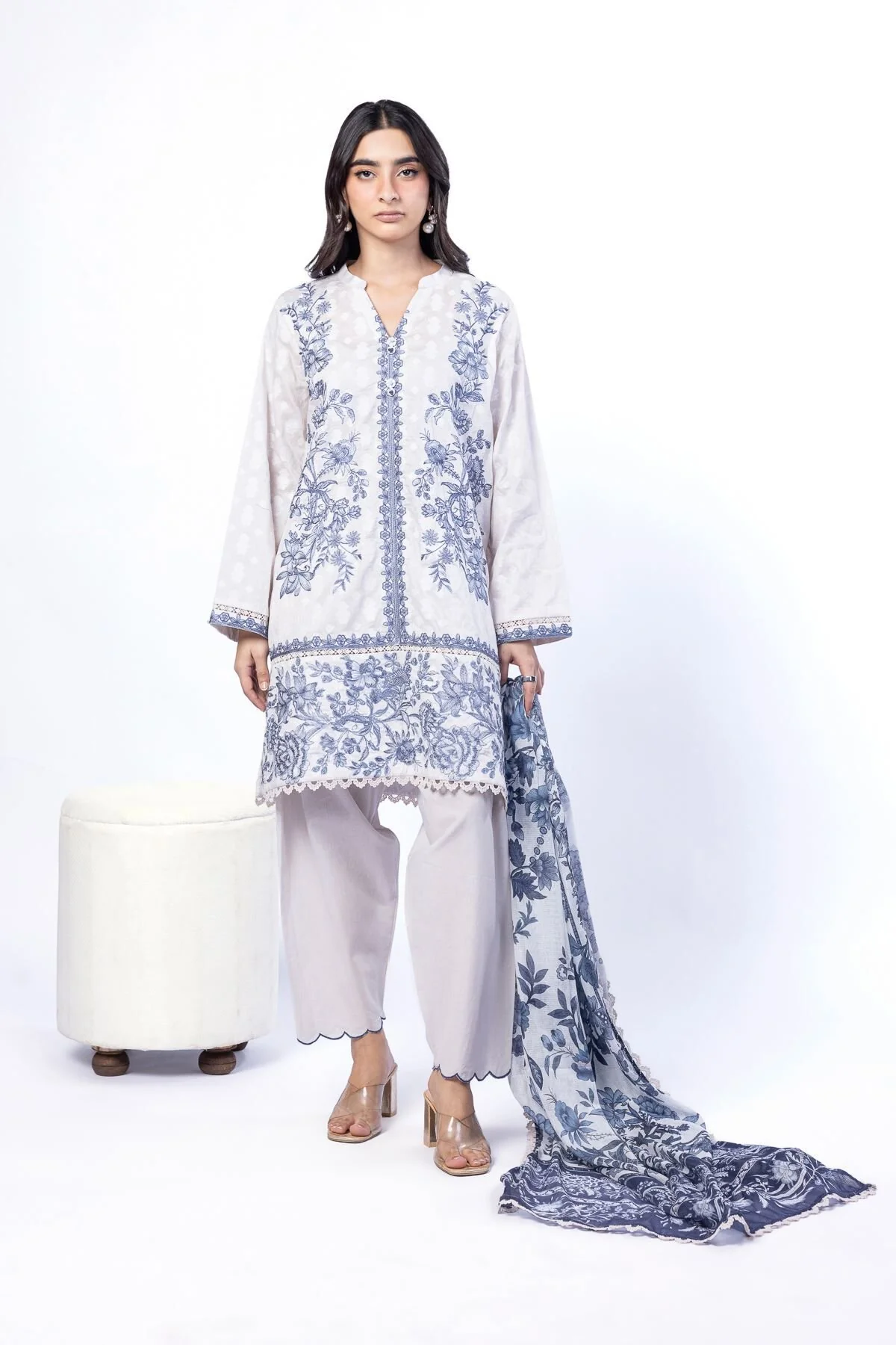 Khaadi A22-26-107FB-VG_MULTI Fabrics First Bloom 2026