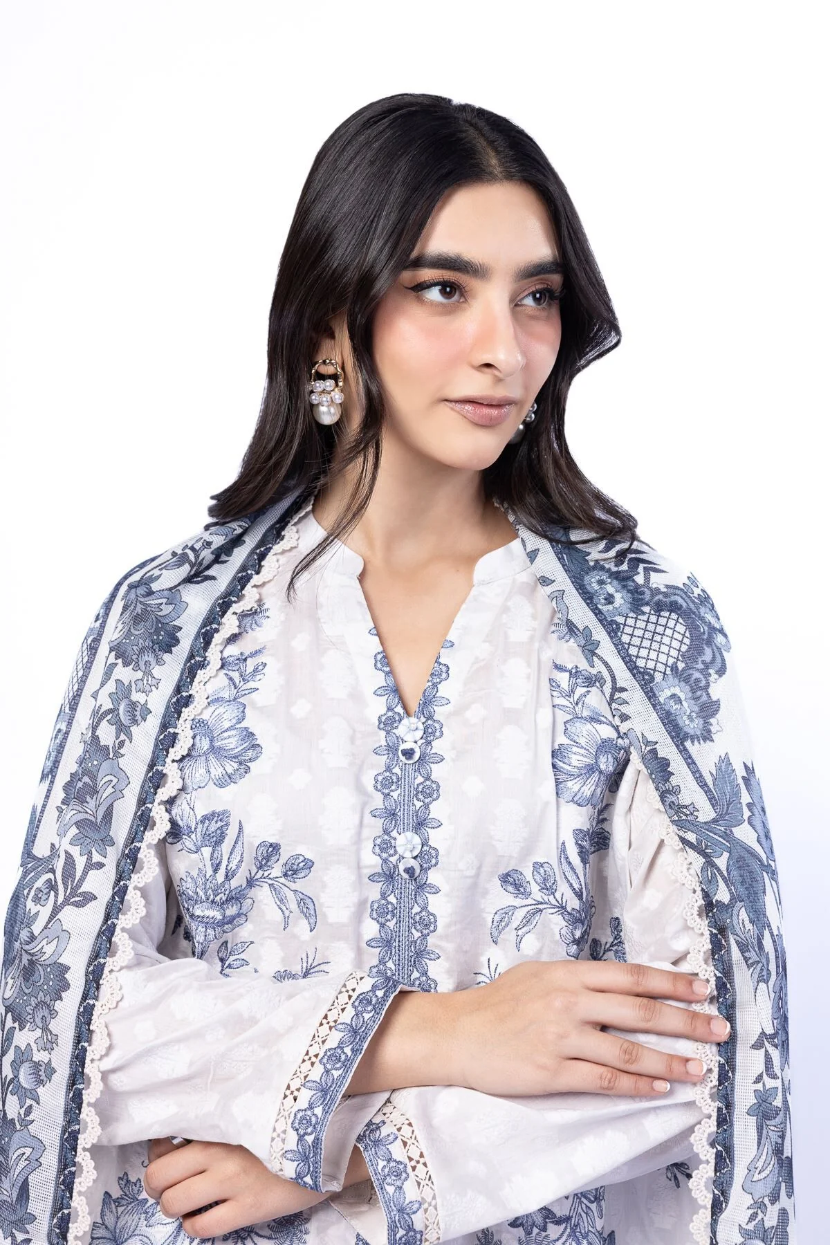 Khaadi A22-26-107FB-VG_MULTI Fabrics First Bloom 2026 - Image 2