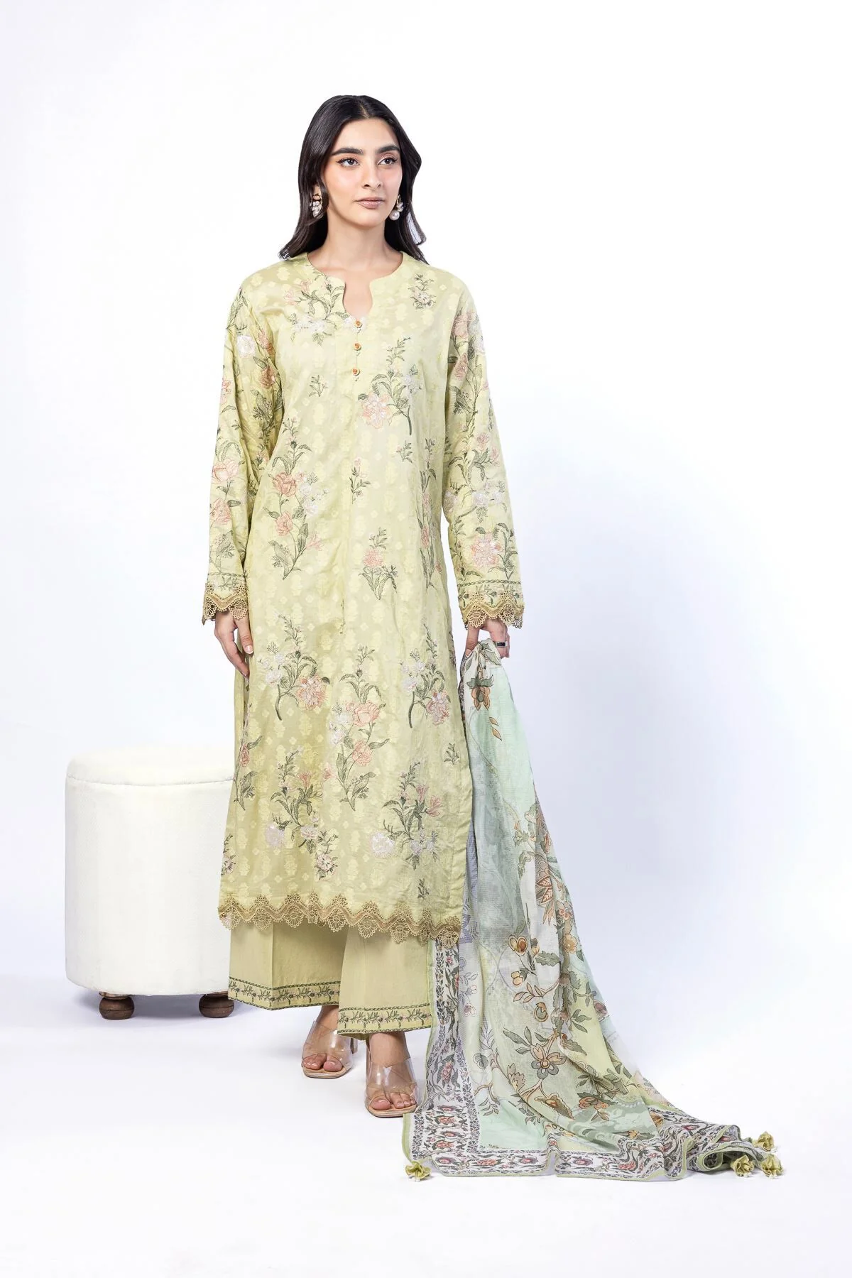 Khaadi A22-26-107FF-VG_MULTI Fabrics First Bloom 2026