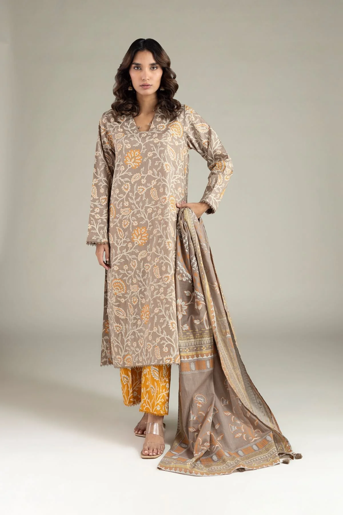 Khaadi A22-26-111FJ1 Lawn Collection 2026