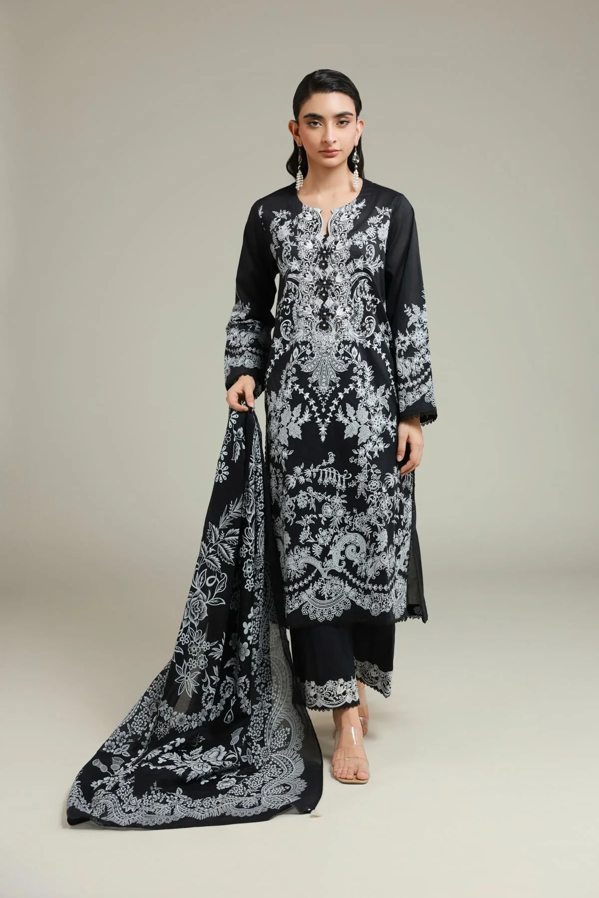 Khaadi A22-26-113FI1 Lawn Collection 2026