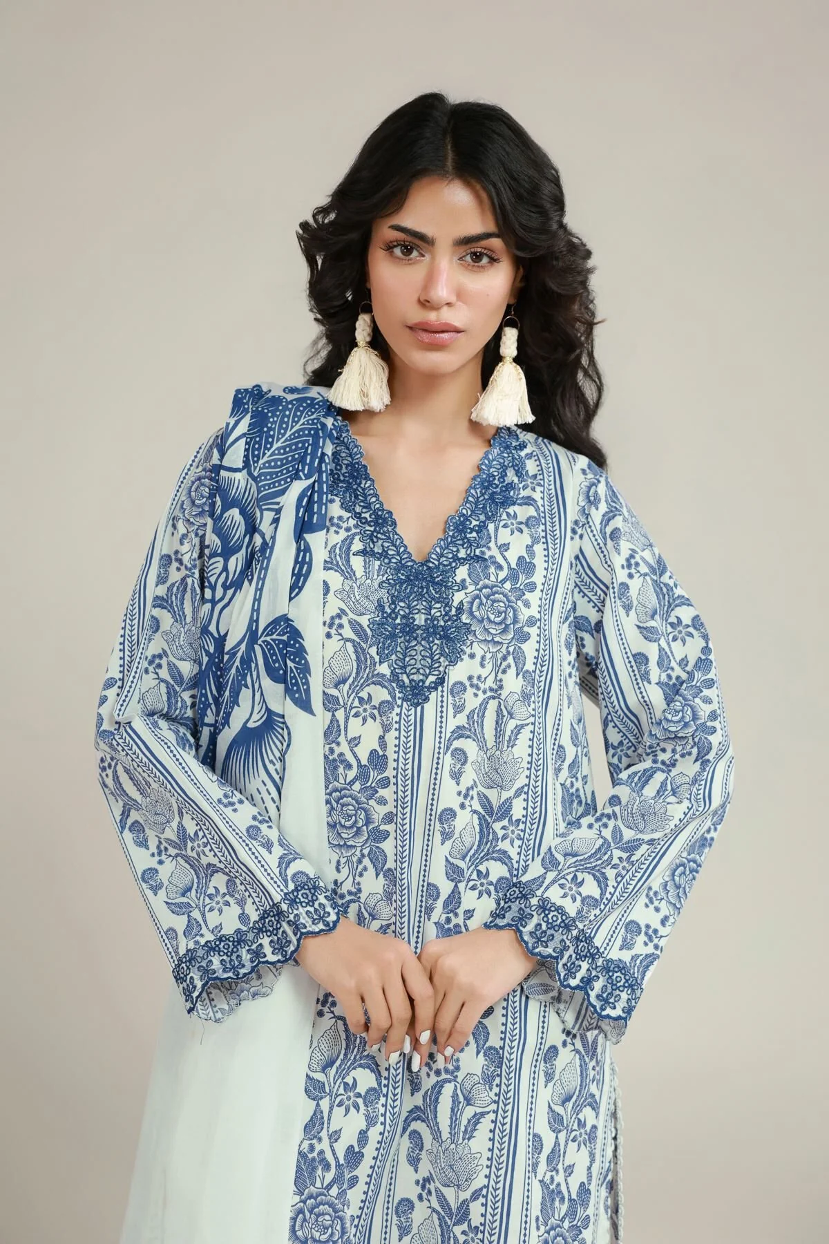Khaadi A22-26-116FD1 Lawn Collection 2026 - Image 2