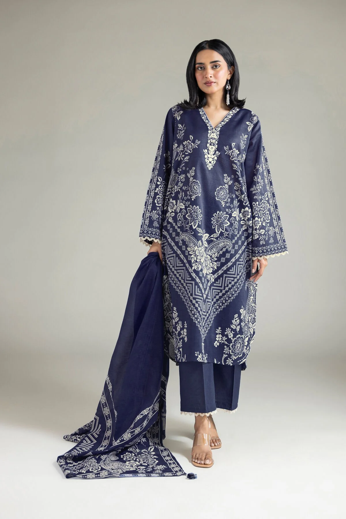 Khaadi A22-26-118FG1 Lawn Collection 2026