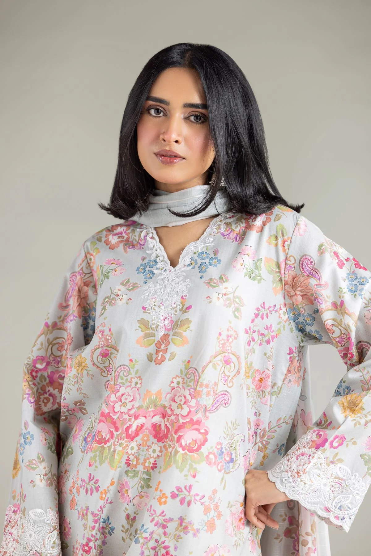 Khaadi A22-26-120FC1 Lawn Collection 2026 - Image 2