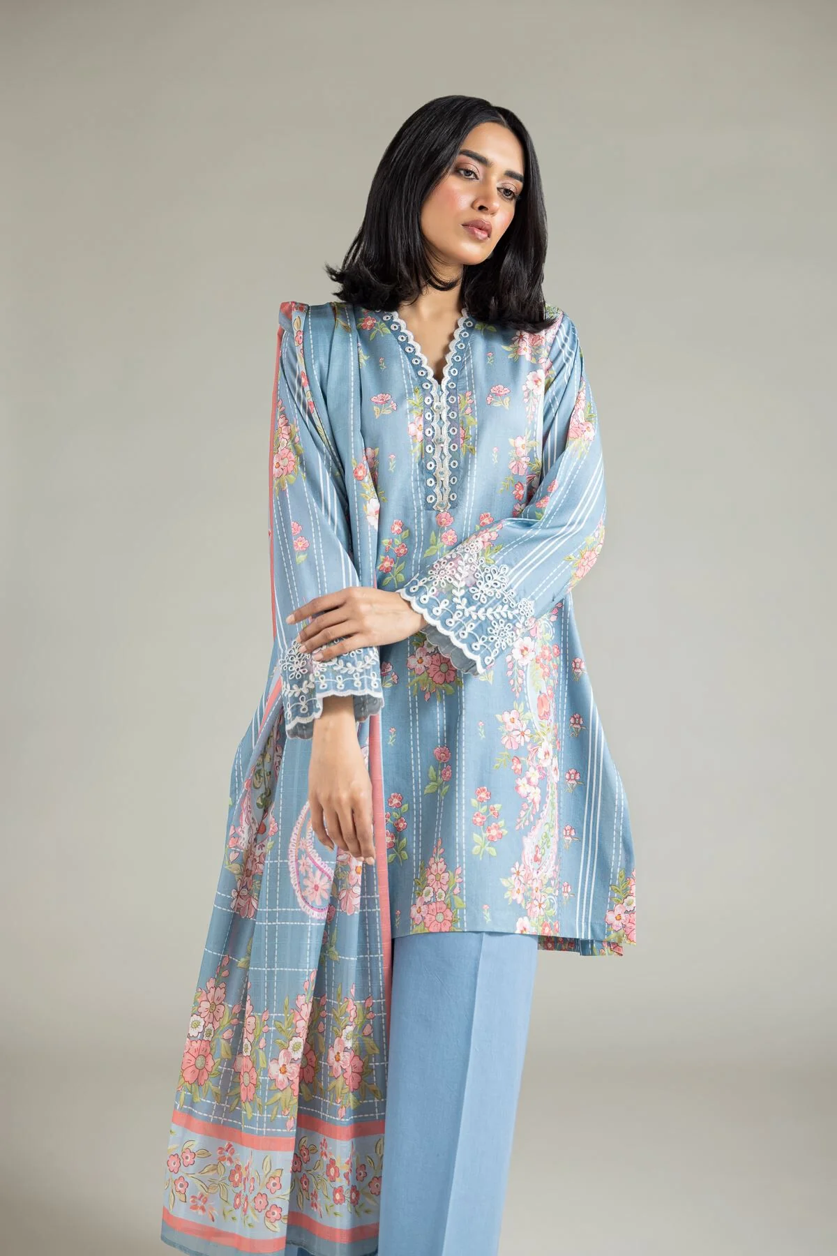 Khaadi A22-26-120FF1 Lawn Collection 2026 - Image 2