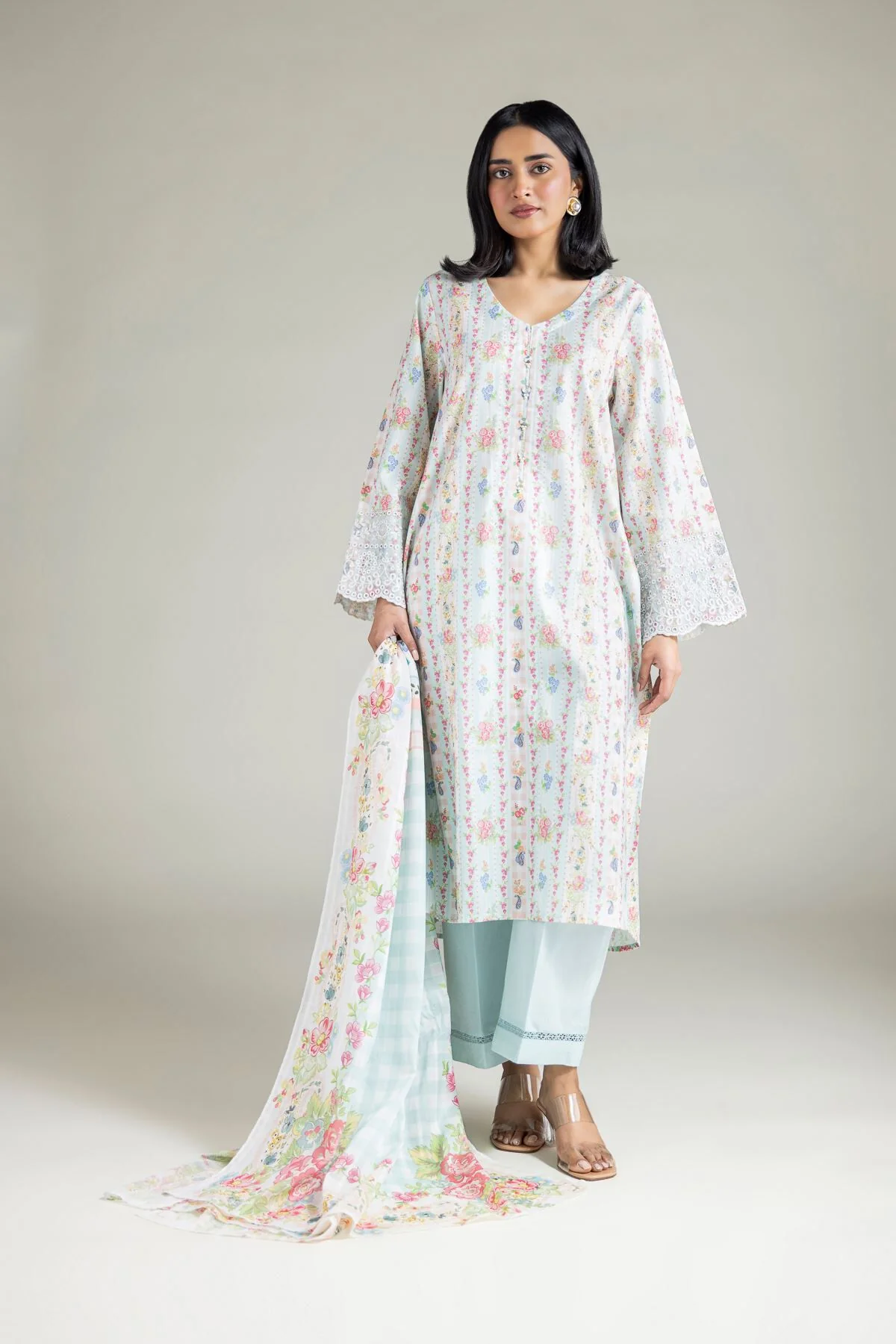 Khaadi A22-26-120FJ1 Lawn Collection 2026