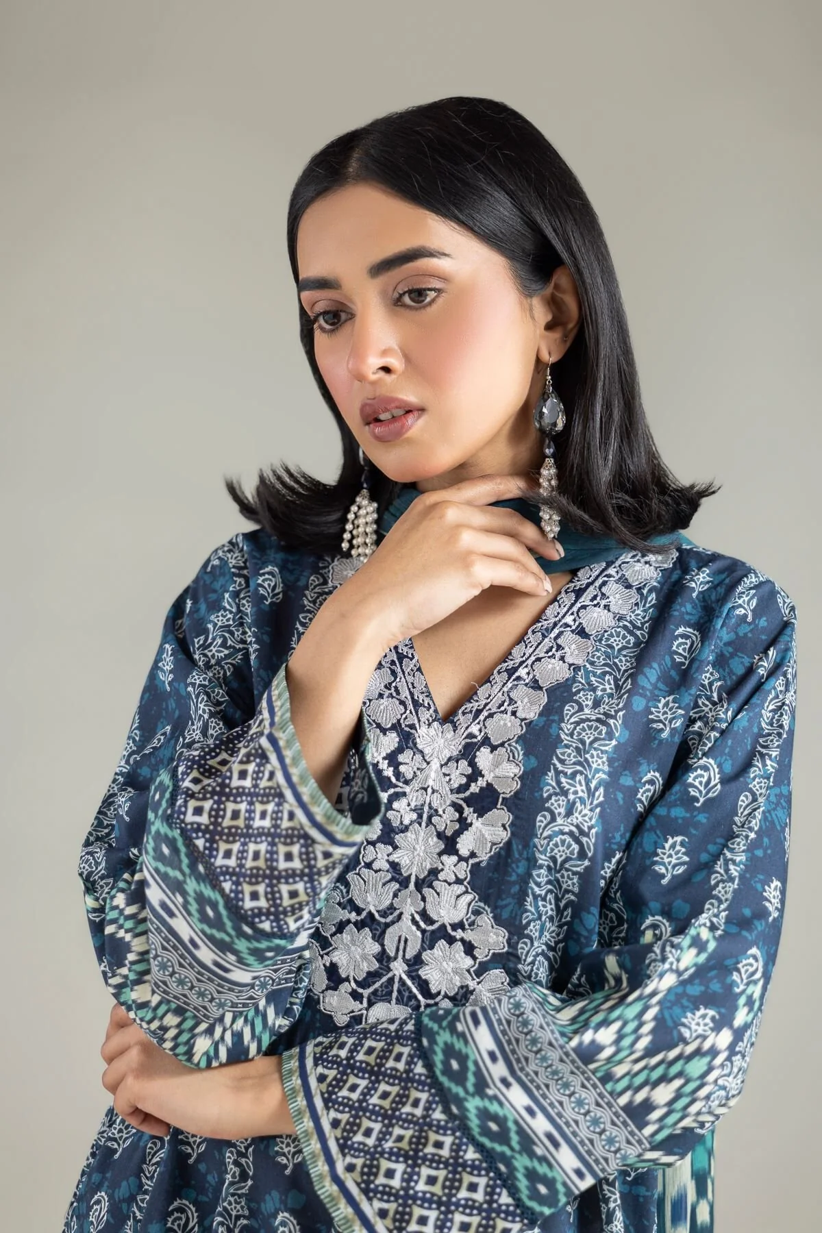 Khaadi A22-26-121FE1 Lawn Collection 2026 - Image 2