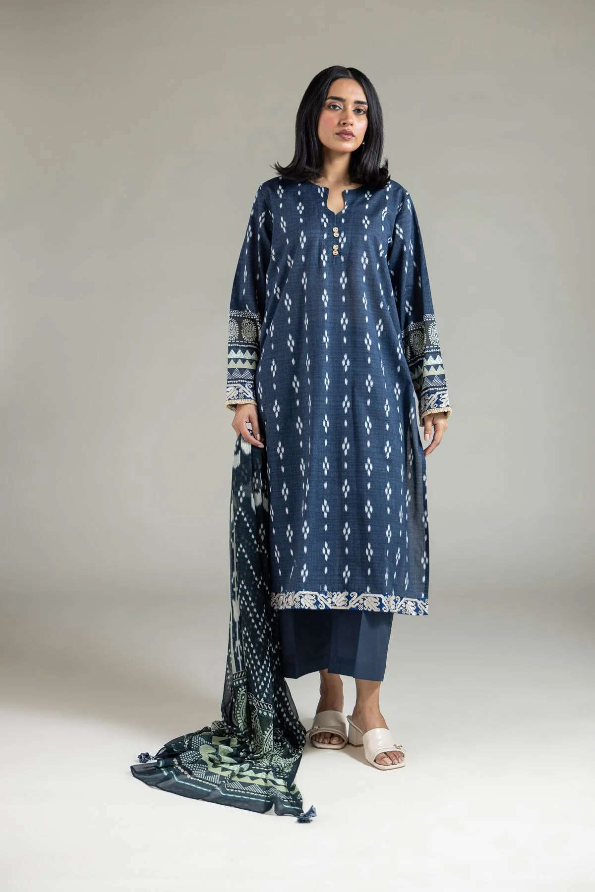 Khaadi A22-26-121FH1 Lawn Collection 2026
