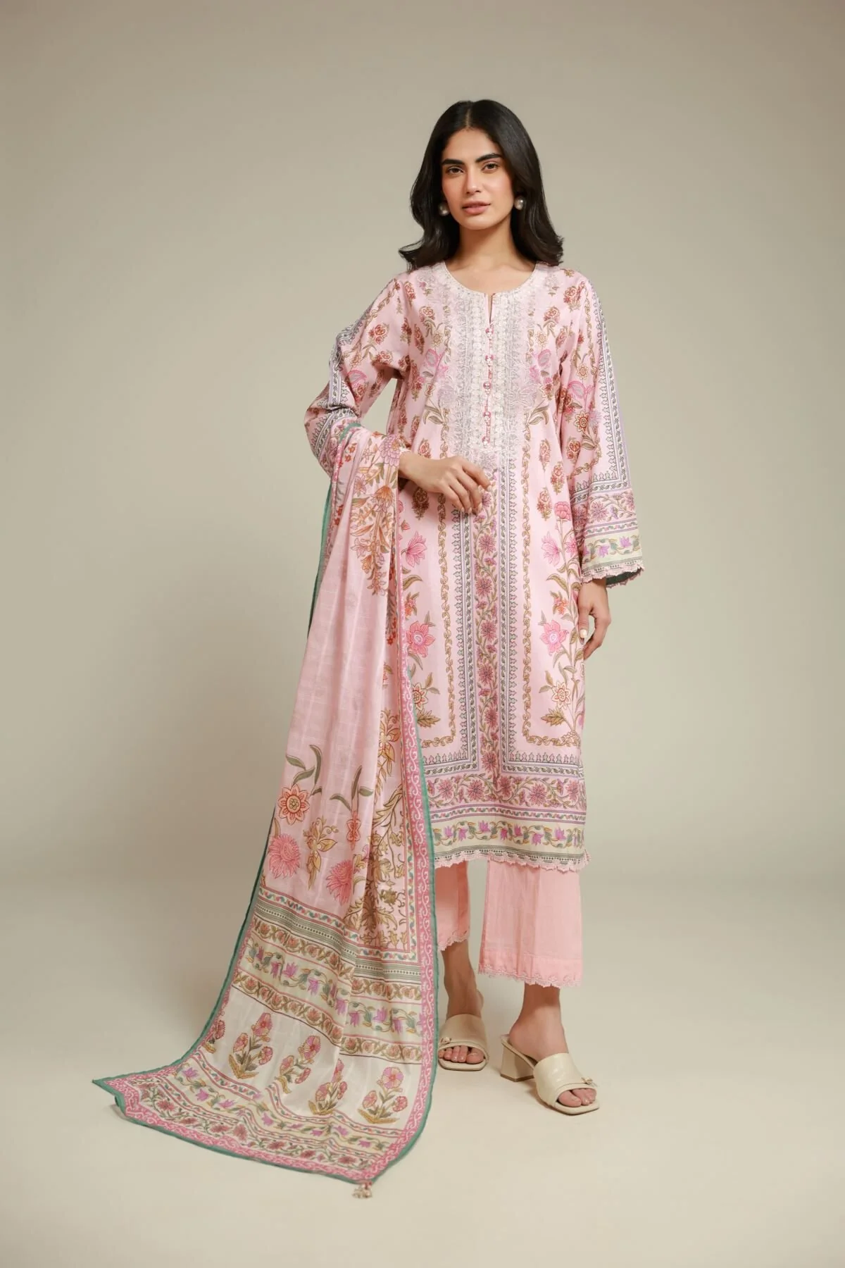 Khaadi A22-26-124FB2 Lawn Collection 2026