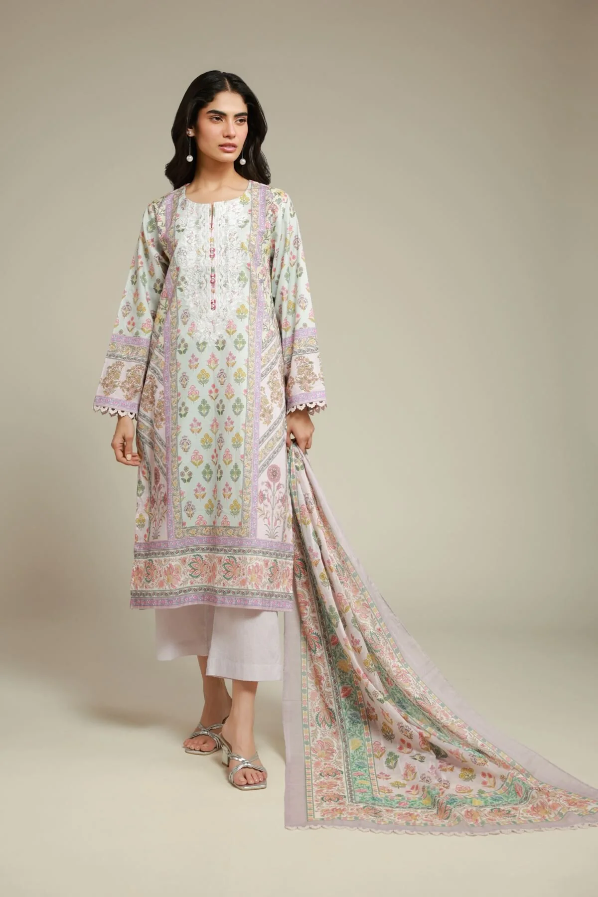 Khaadi A22-26-124FD1 Lawn Collection 2026
