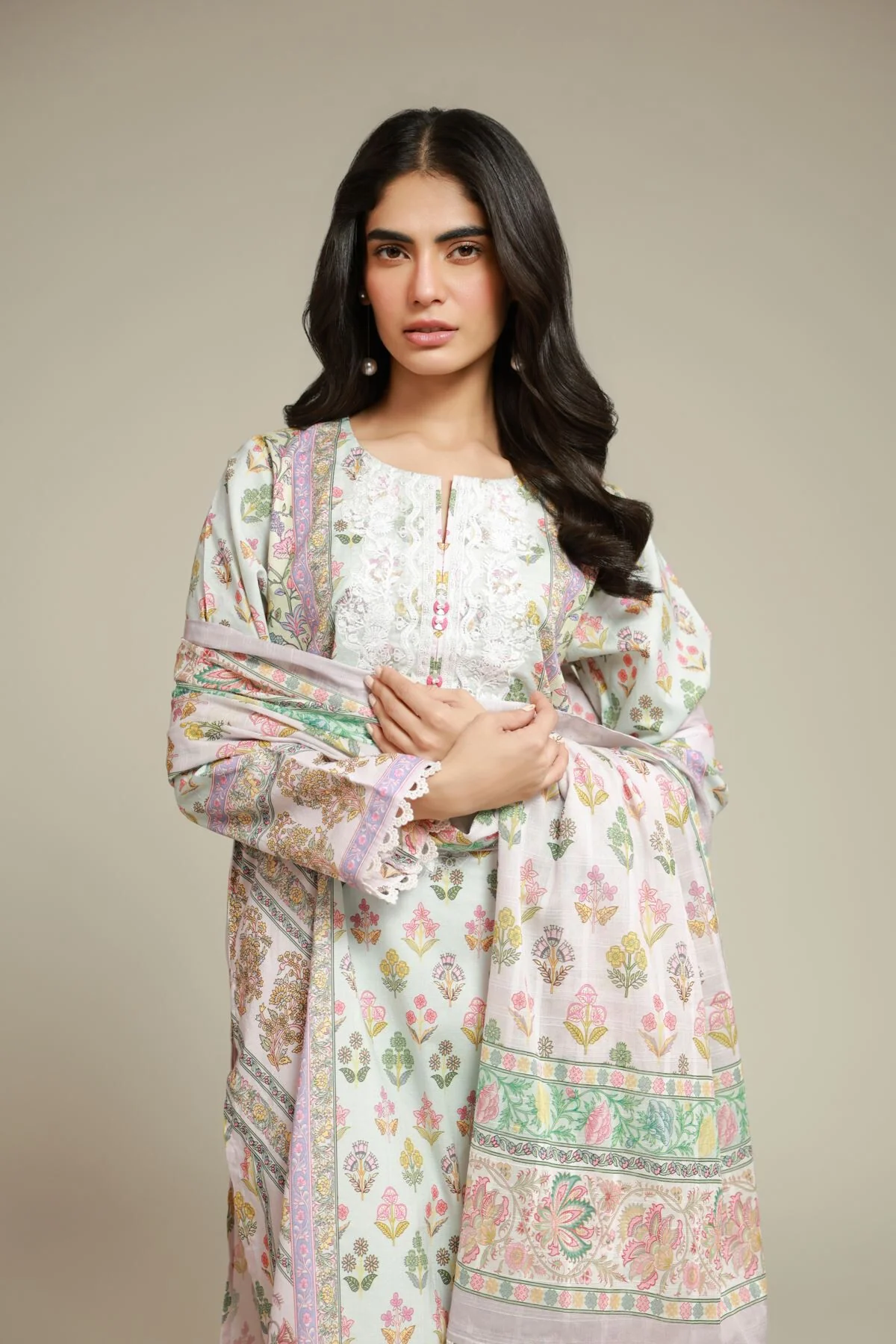 Khaadi A22-26-124FD1 Lawn Collection 2026 - Image 2