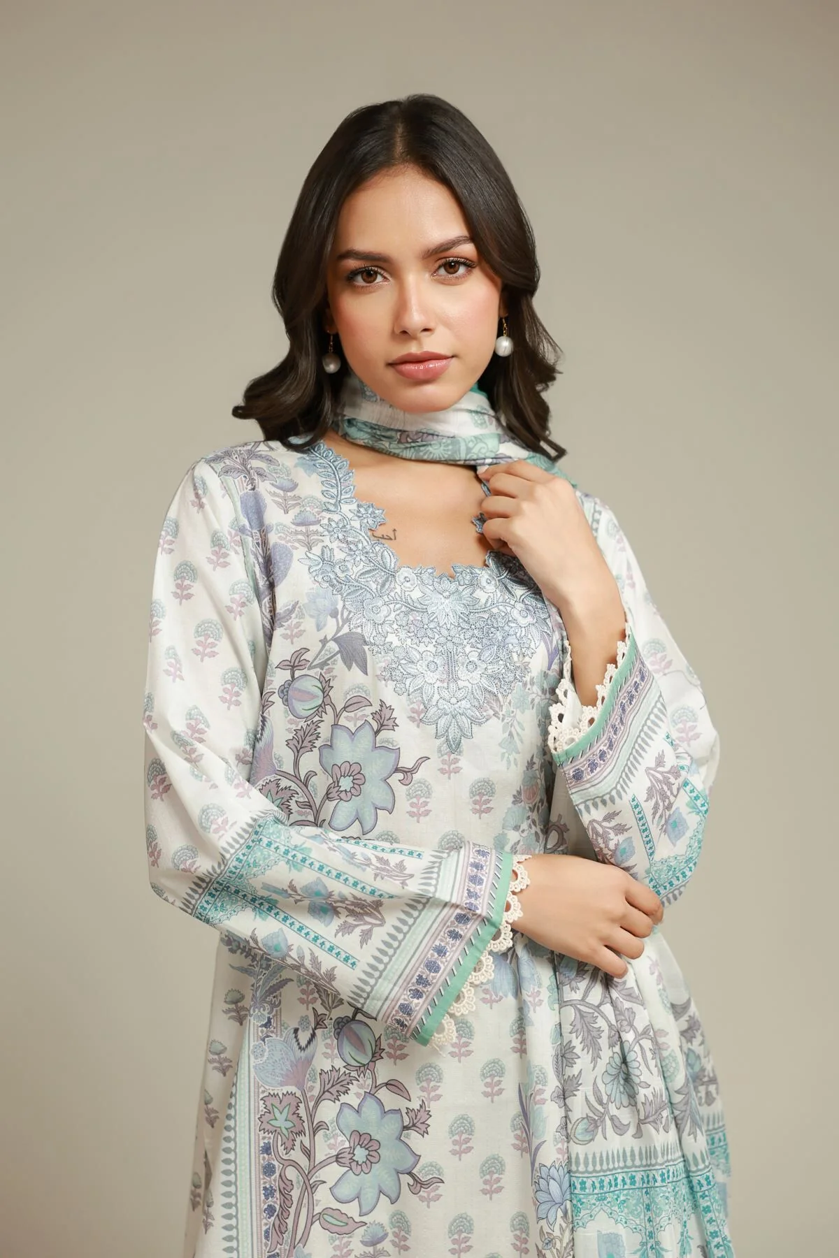 Khaadi A22-26-124FE2 Lawn Collection 2026 - Image 2
