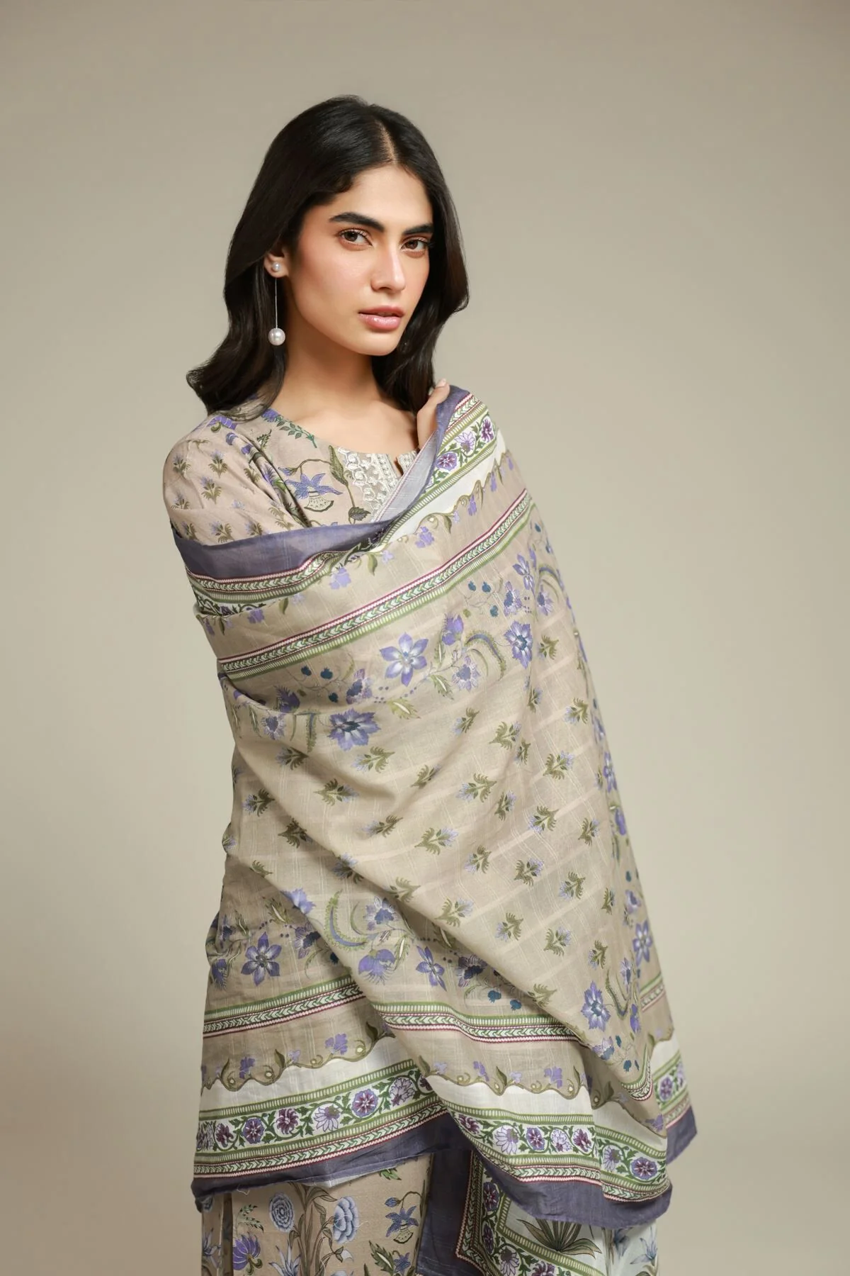 Khaadi A22-26-124FJ2 Lawn Collection 2026 - Image 2