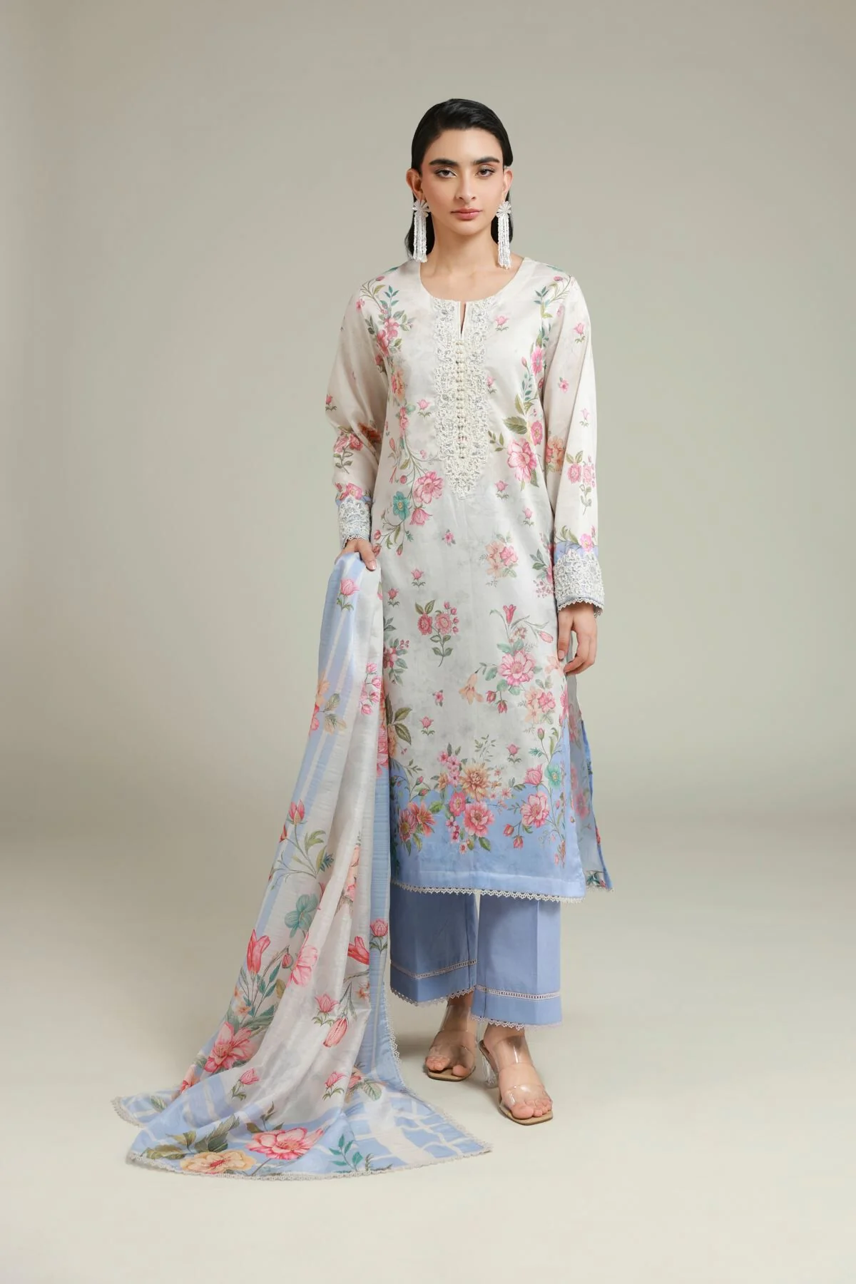 Khaadi A33-26-110FD1-VG_MULTI Fabrics First Bloom 2026