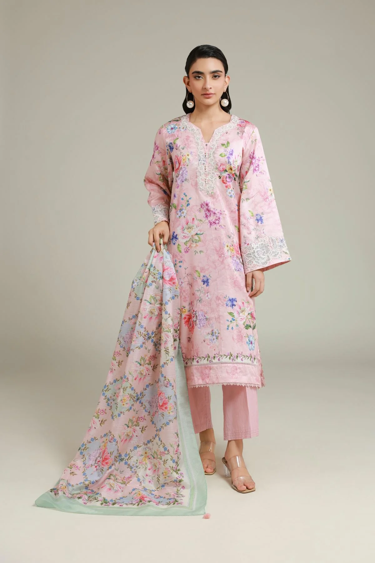 Khaadi A33-26-110FE1-VG_MULTI Fabrics First Bloom 2026