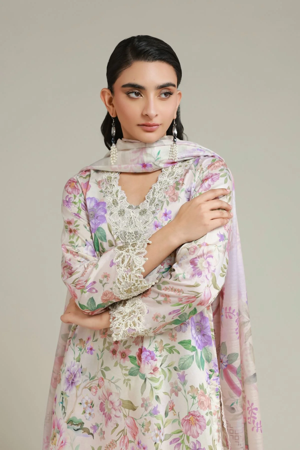Khaadi A33-26-110FF1-VG_MULTI Fabrics First Bloom 2026 - Image 2