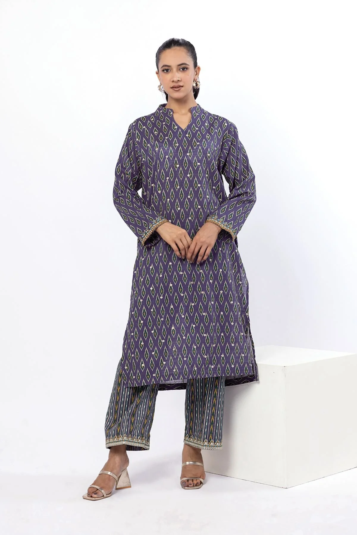 Khaadi KW54B Fabrics 2 Piece Top and Bottom 2025