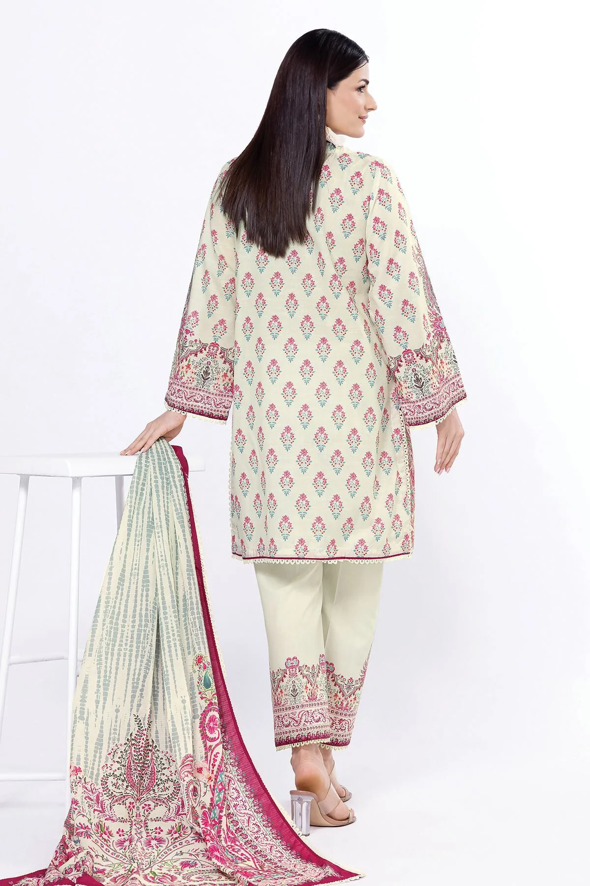 Khaadi SLN01B-VG Spring Summer Lawn 2025 - Image 2