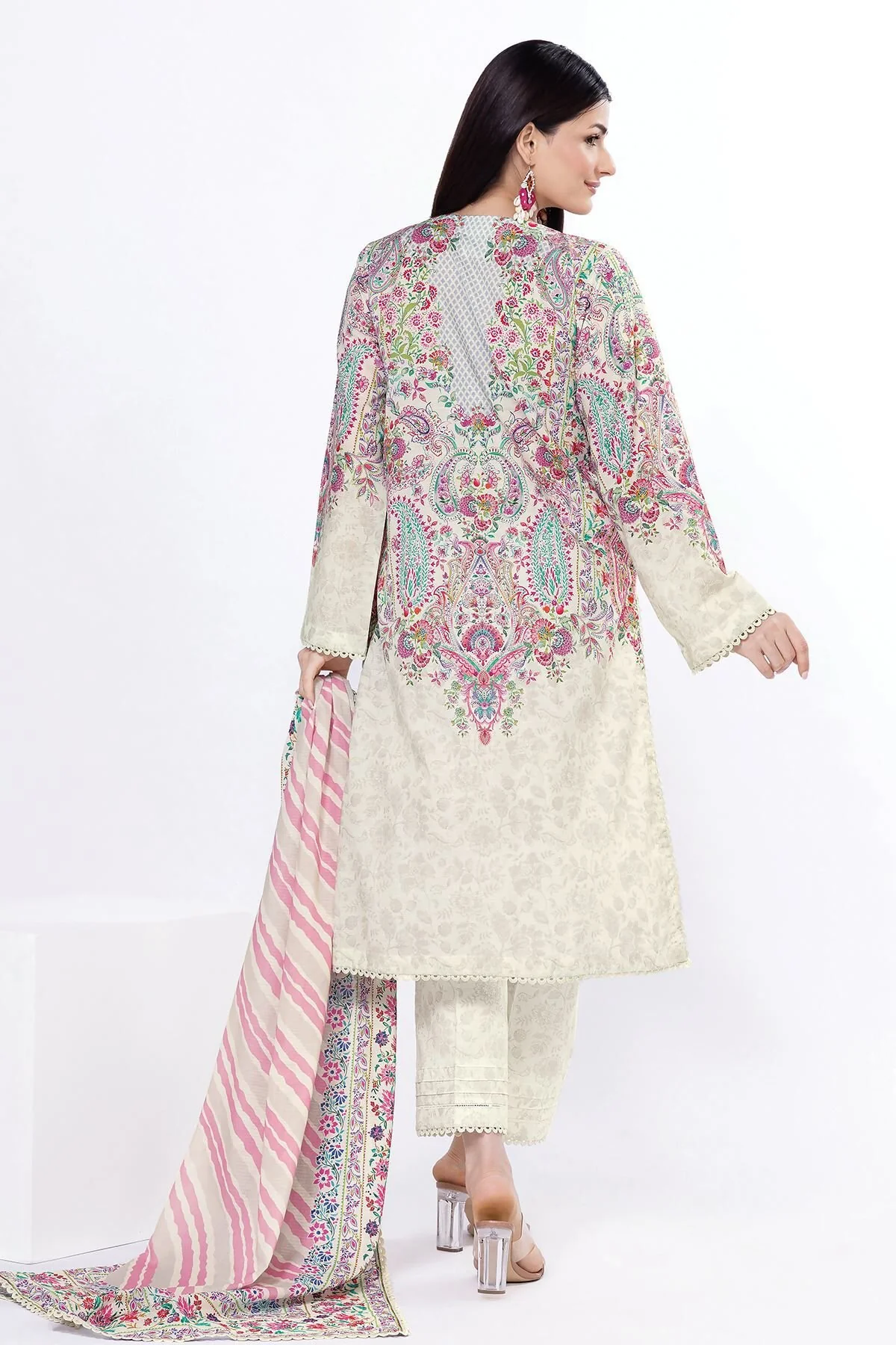 Khaadi SLN02A-VG Spring Summer Lawn 2025 - Image 2