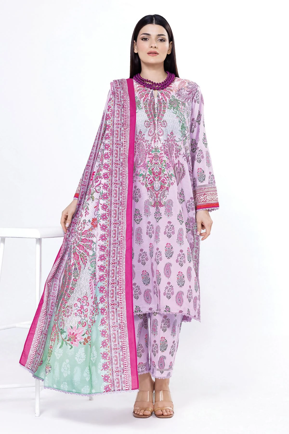Khaadi SLN04B-VG Spring Summer Lawn 2025