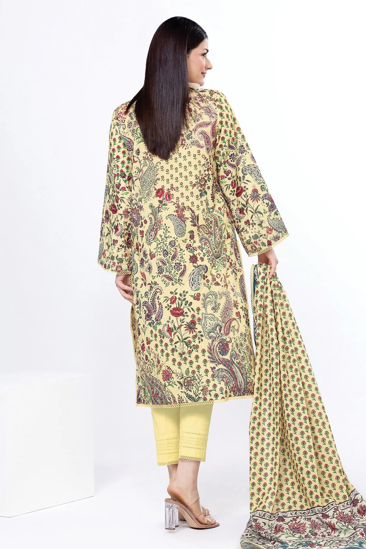 Khaadi SLN05A-VG Spring Summer Lawn 2025 - Image 2