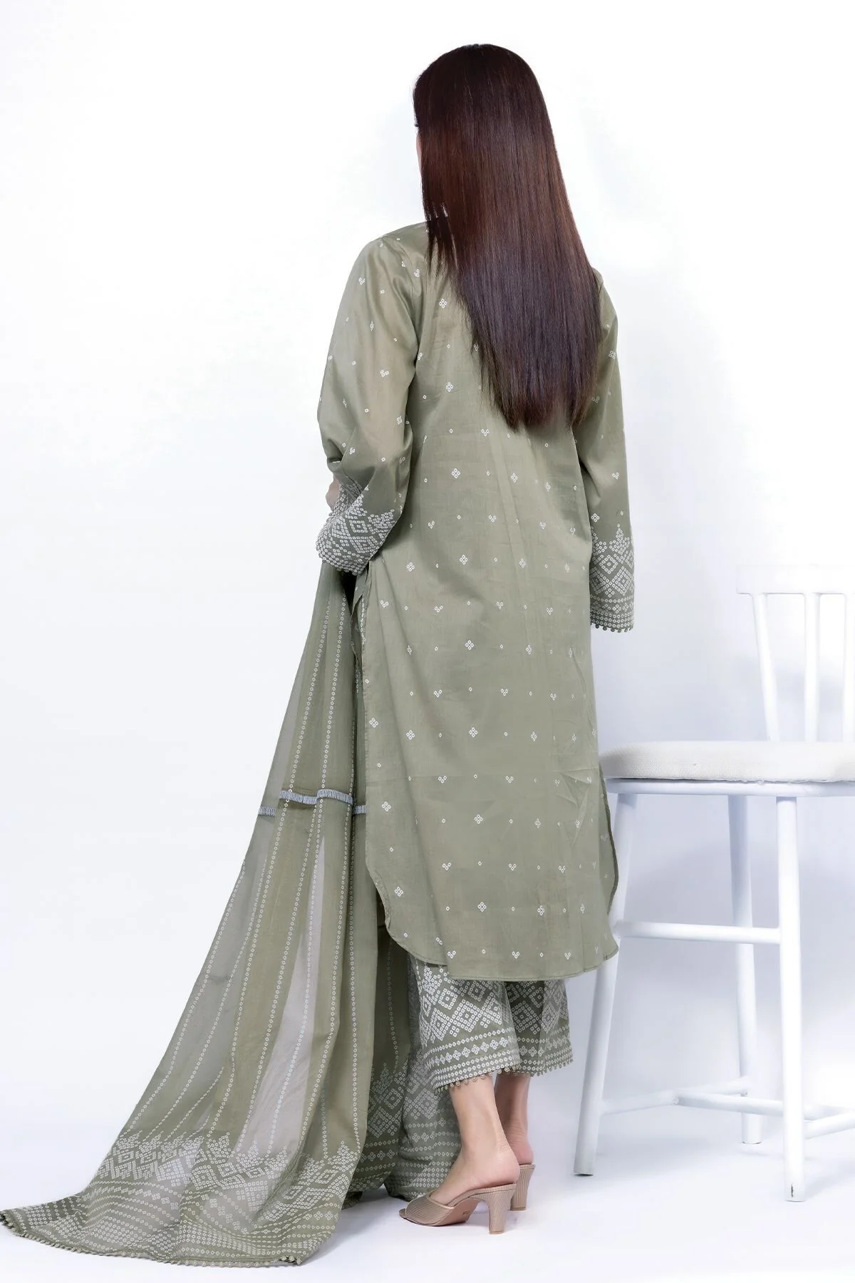 Khaadi SS261B-VG Spring Summer Lawn 2025 - Image 2