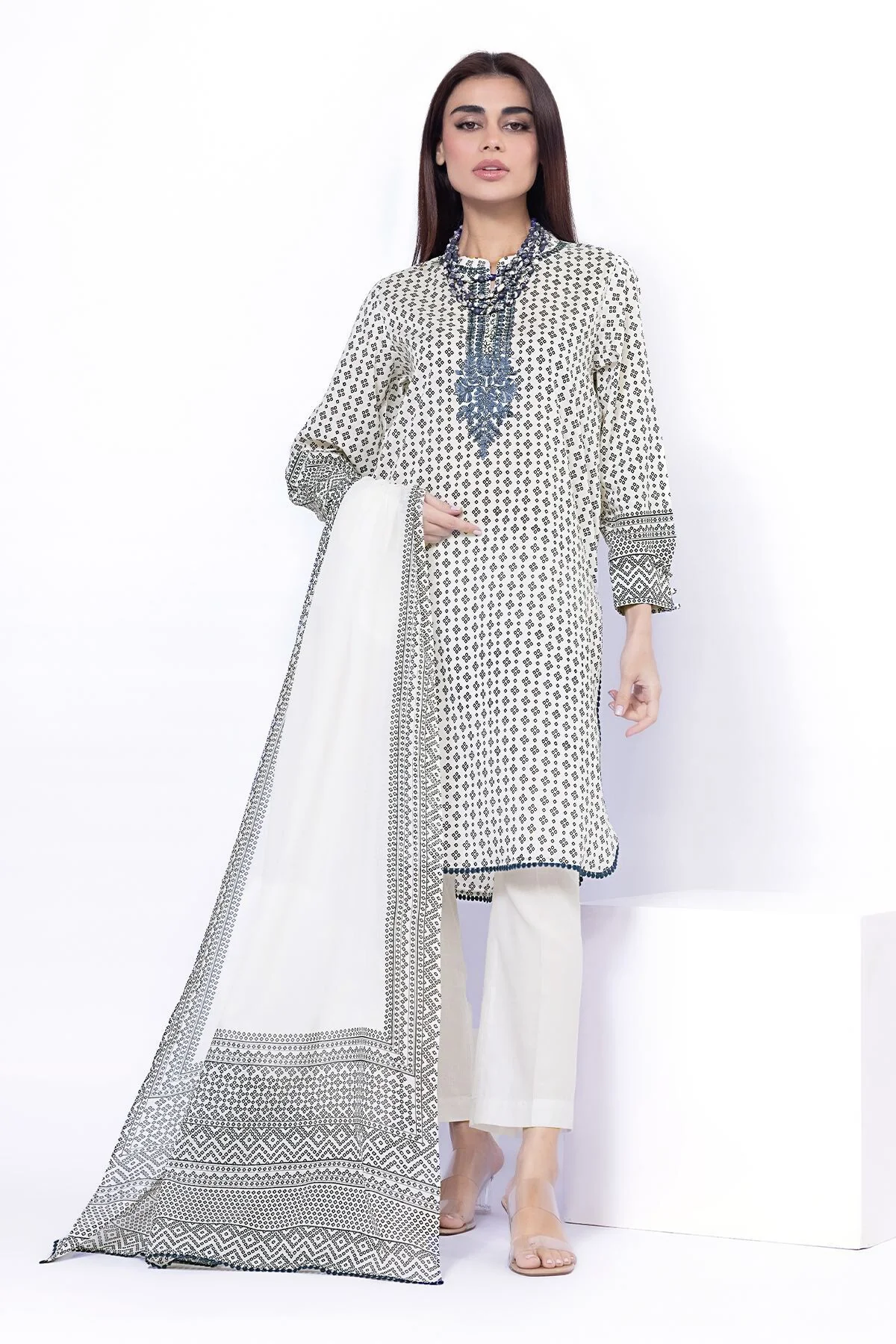 Khaadi SS263B-VG Spring Summer Lawn 2025