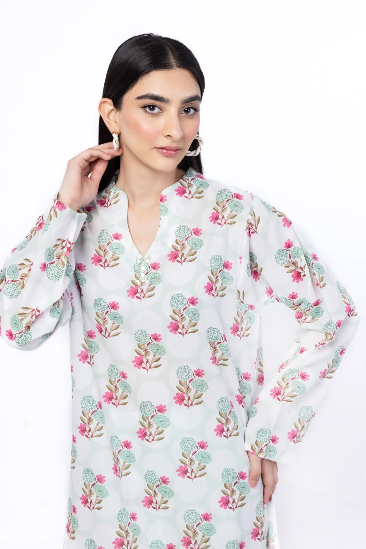 Khaadi SSY1114B-G Fabrics 2 Piece Top and Bottom 2025 - Image 2