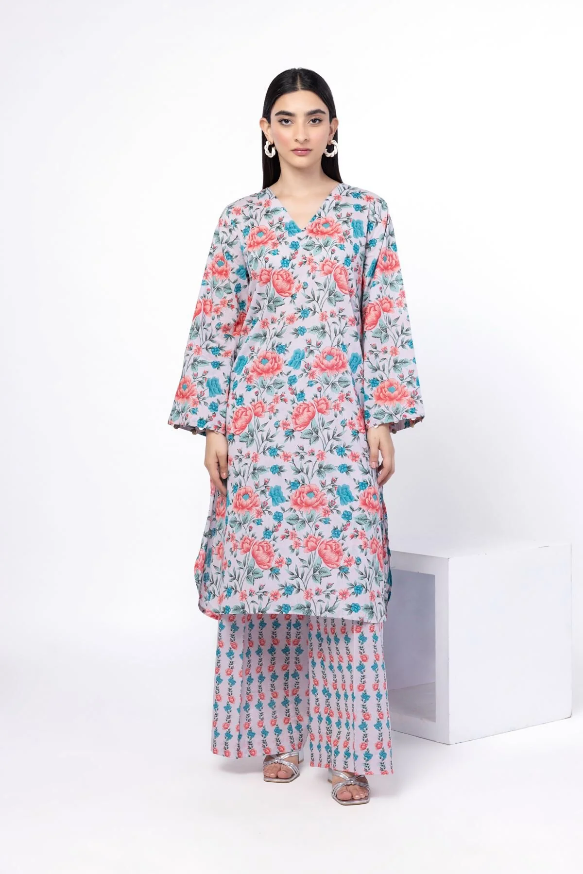 Khaadi SSY1117B-G Fabrics 2 Piece Top and Bottom 2025