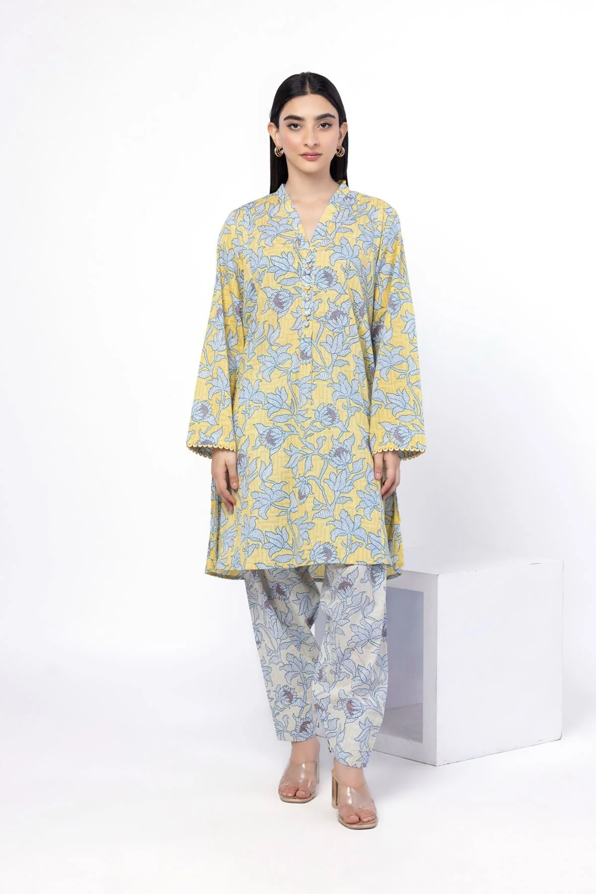 Khaadi SSY1149B Fabrics 2 Piece Top and Bottom 2025 - Image 2